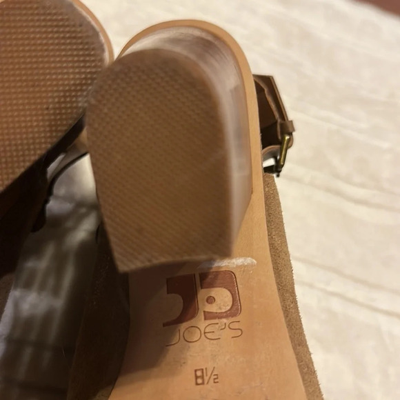 Joe’s Jeans Suede heels - brown suede size 8.5 - Picture 8 of 9